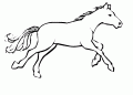 Coloriage Cheval