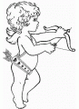 Coloriage Cupidon gratuit et dessin Cupidon gratuit