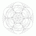 Coloriage Mandala