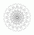 Coloriage Mandala