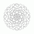 Coloriage Mandala