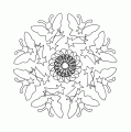 Coloriage Mandala et dessin Mandala