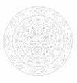 Coloriage Mandala et dessin Mandala